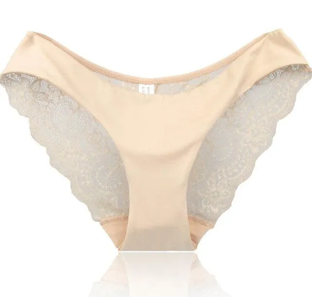 2017 New arrival Underwear women's sexy lace panties seamless