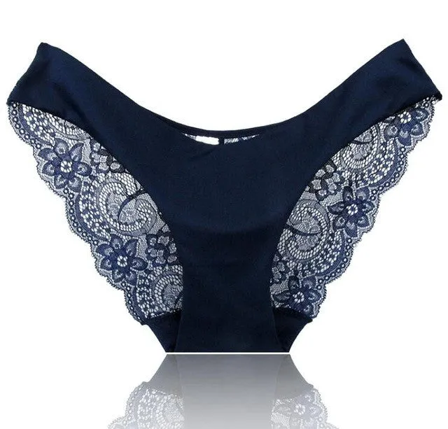 2017 New arrival Underwear women's sexy lace panties seamless