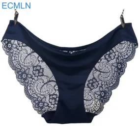 2017 New arrival Underwear women's sexy lace panties seamless