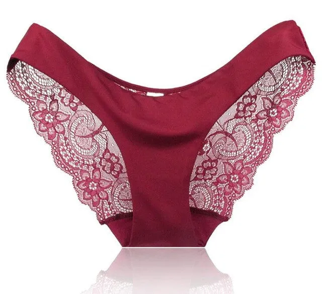 2017 New arrival Underwear women's sexy lace panties seamless