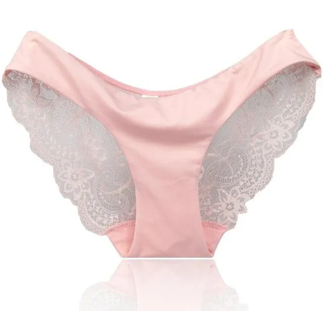 2017 New arrival Underwear women's sexy lace panties seamless