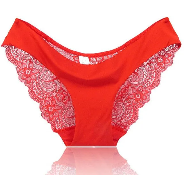 2017 New arrival Underwear women's sexy lace panties seamless