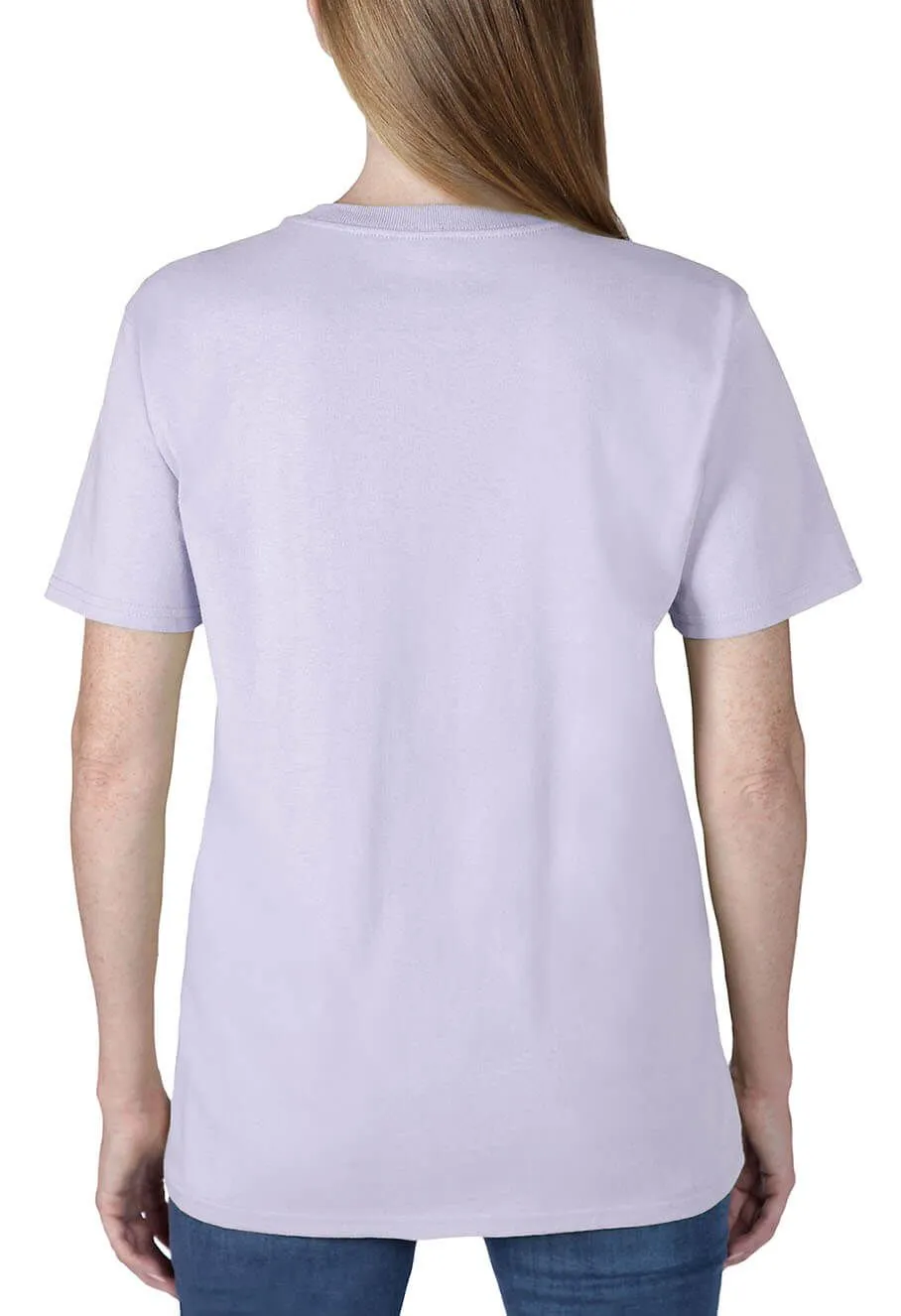 Carhartt&#x20;Work&#x20;T-shirt&#x20;Pocket&#x20;Women&#x20;103067&#x20;-&#x20;Lilac&#x20;Haze