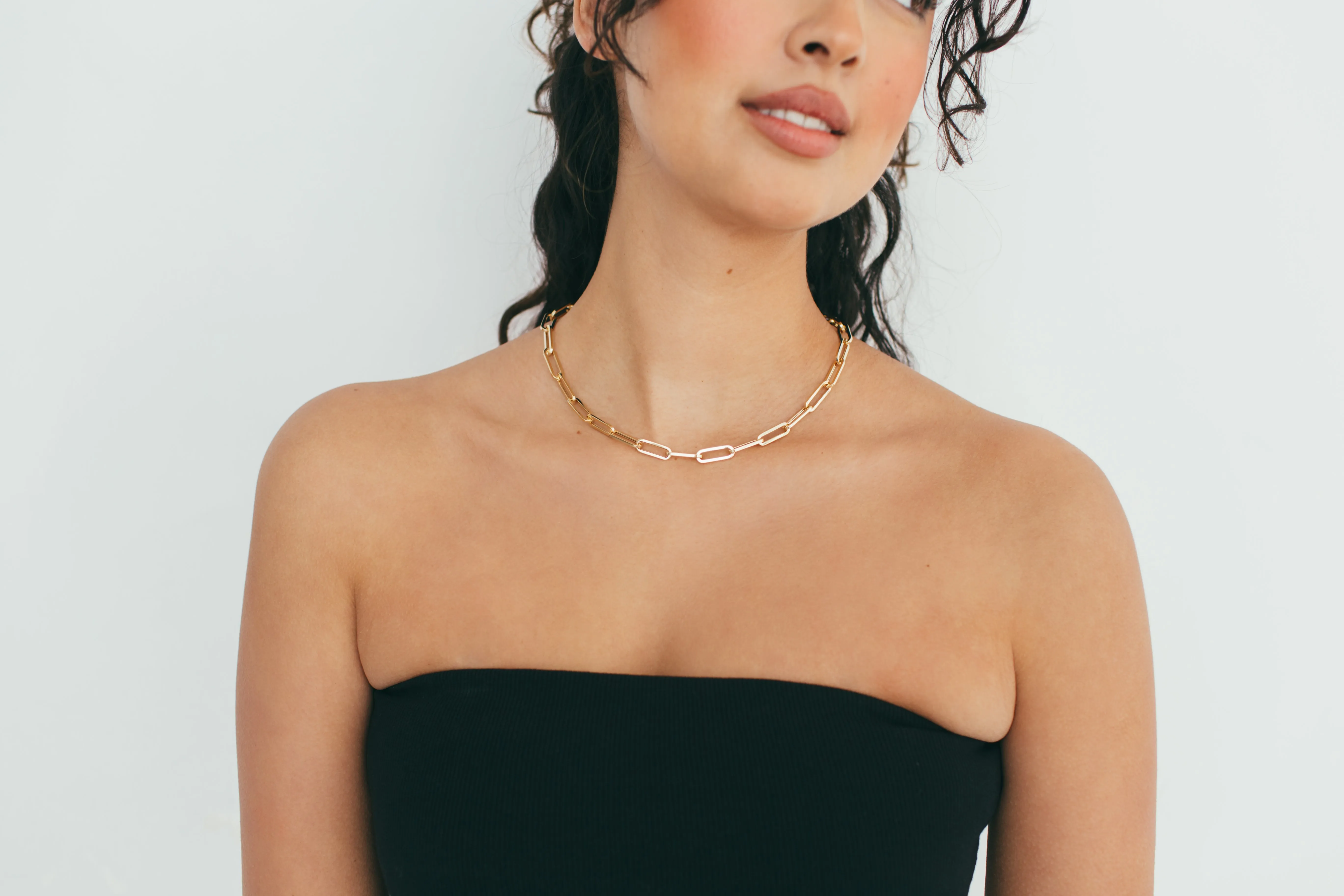 Chunky Large Paperclip Chain
