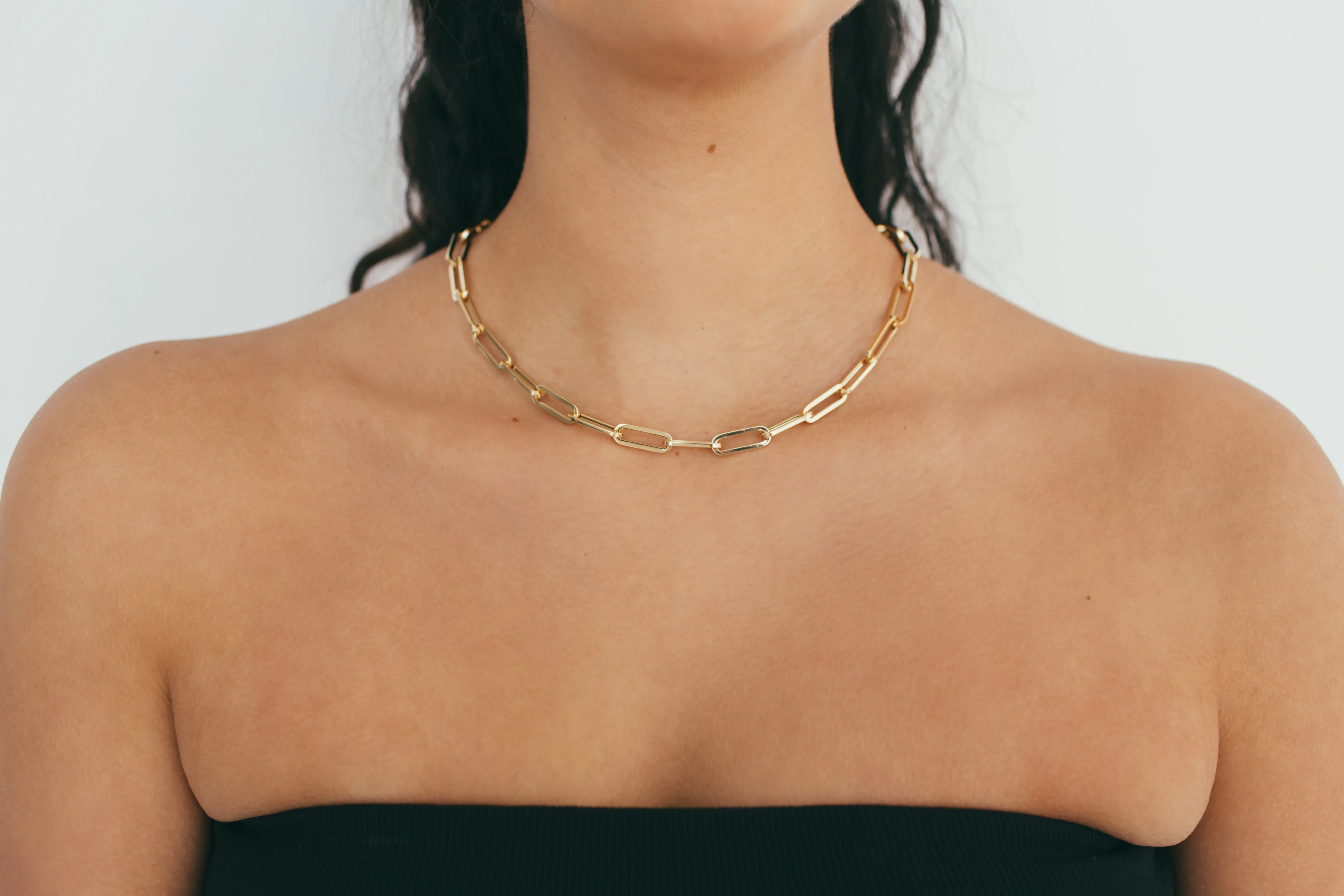 Chunky Large Paperclip Chain