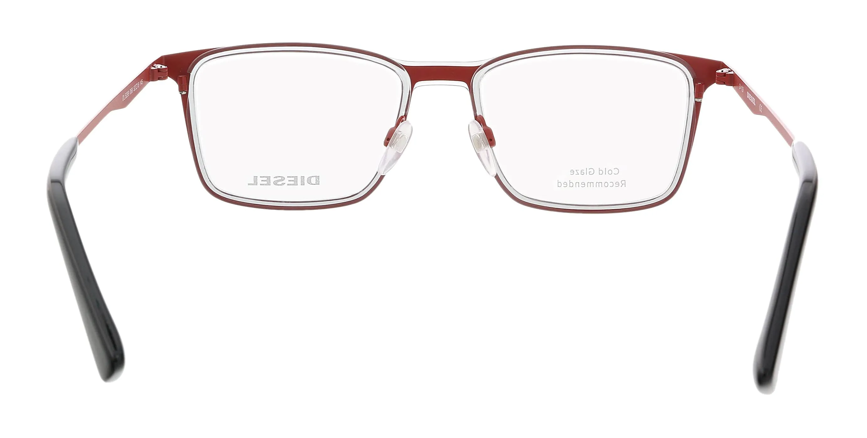 Diesel DL5299 Red Rectangular Eyeglasses