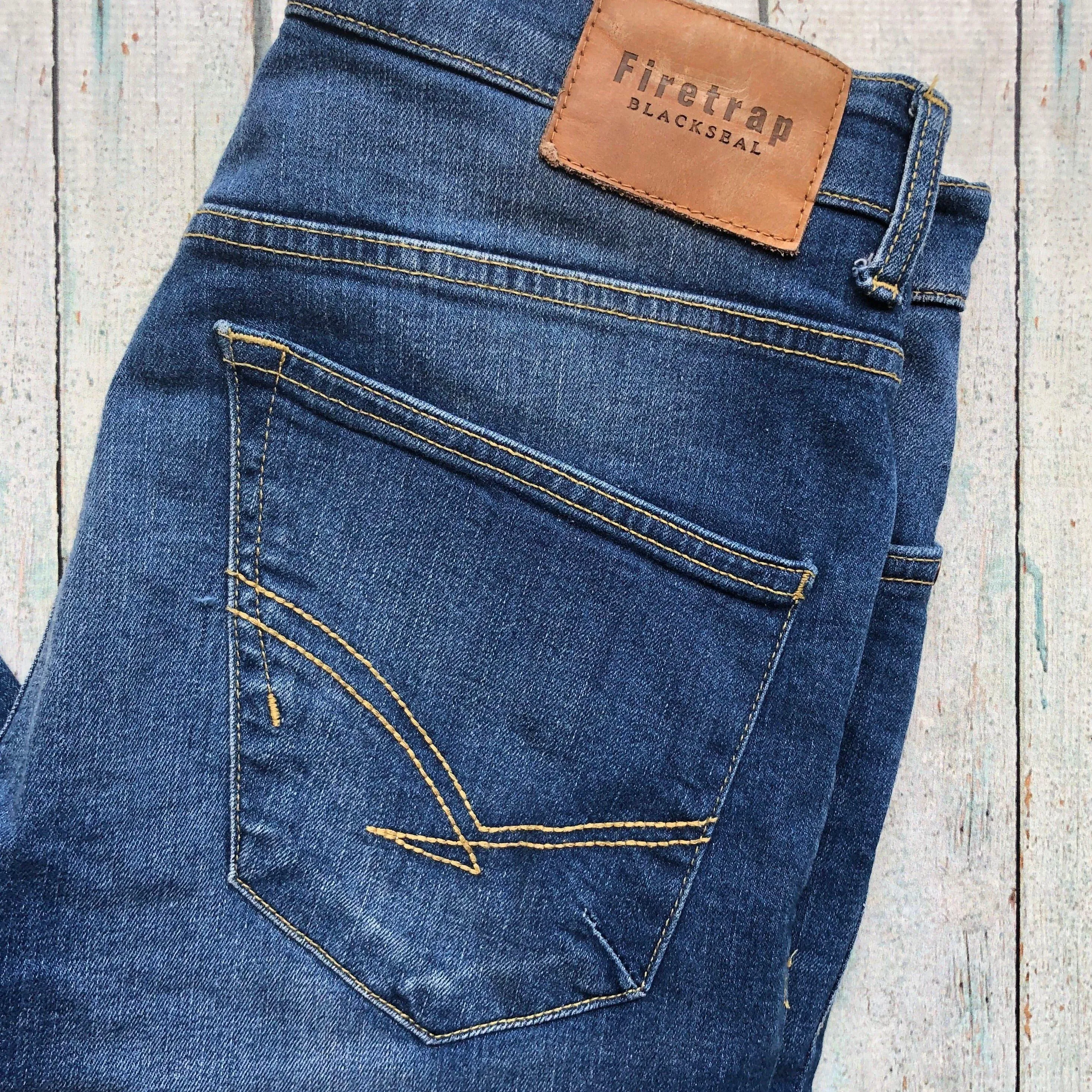 Firetrap Mens 'Denhoff' Slim straight Jeans - Size 30