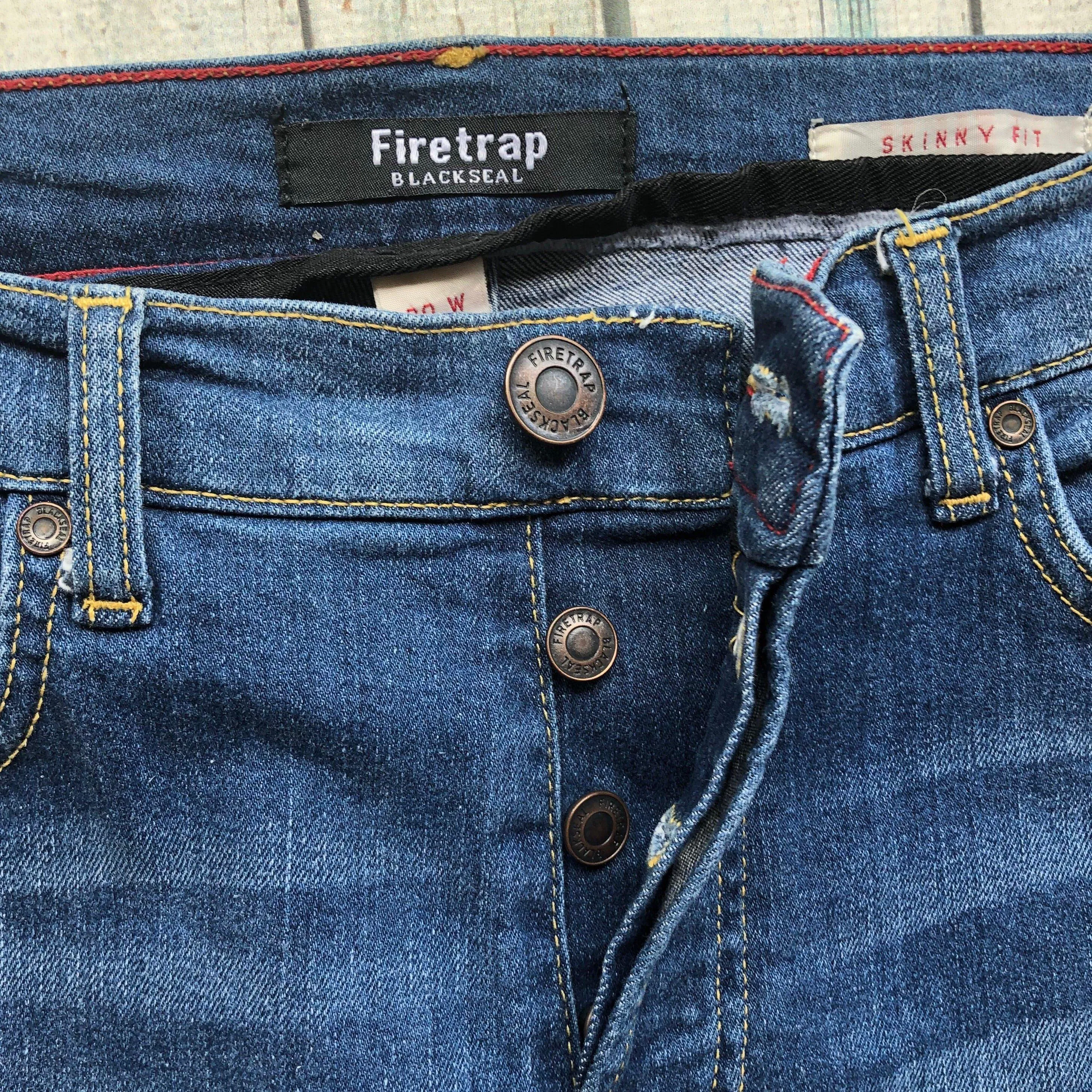 Firetrap Mens 'Denhoff' Slim straight Jeans - Size 30