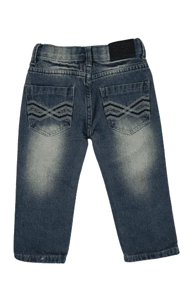 Girls stonewashed blue sz 3T