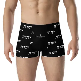 King Yahweh Tetra Boxer Briefs (Black)