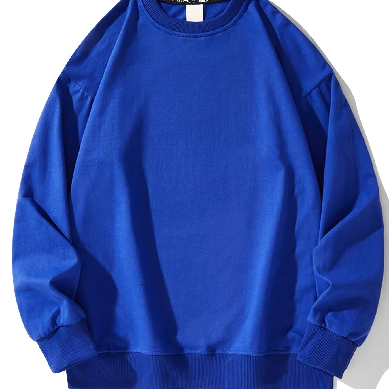 Men's Crew Neck Cartoon Long Sleeve Sweatshirt