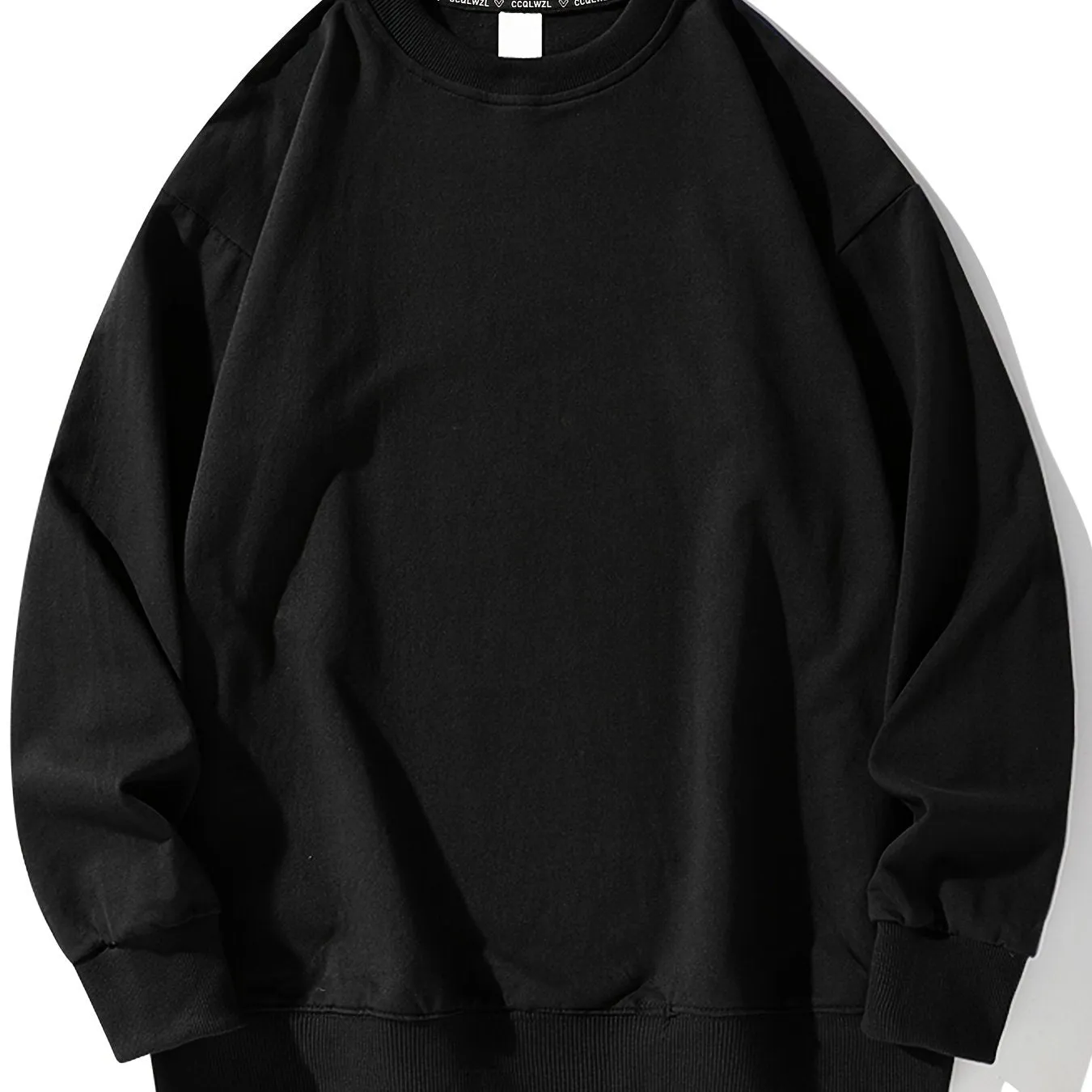 Men's Crew Neck Cartoon Long Sleeve Sweatshirt