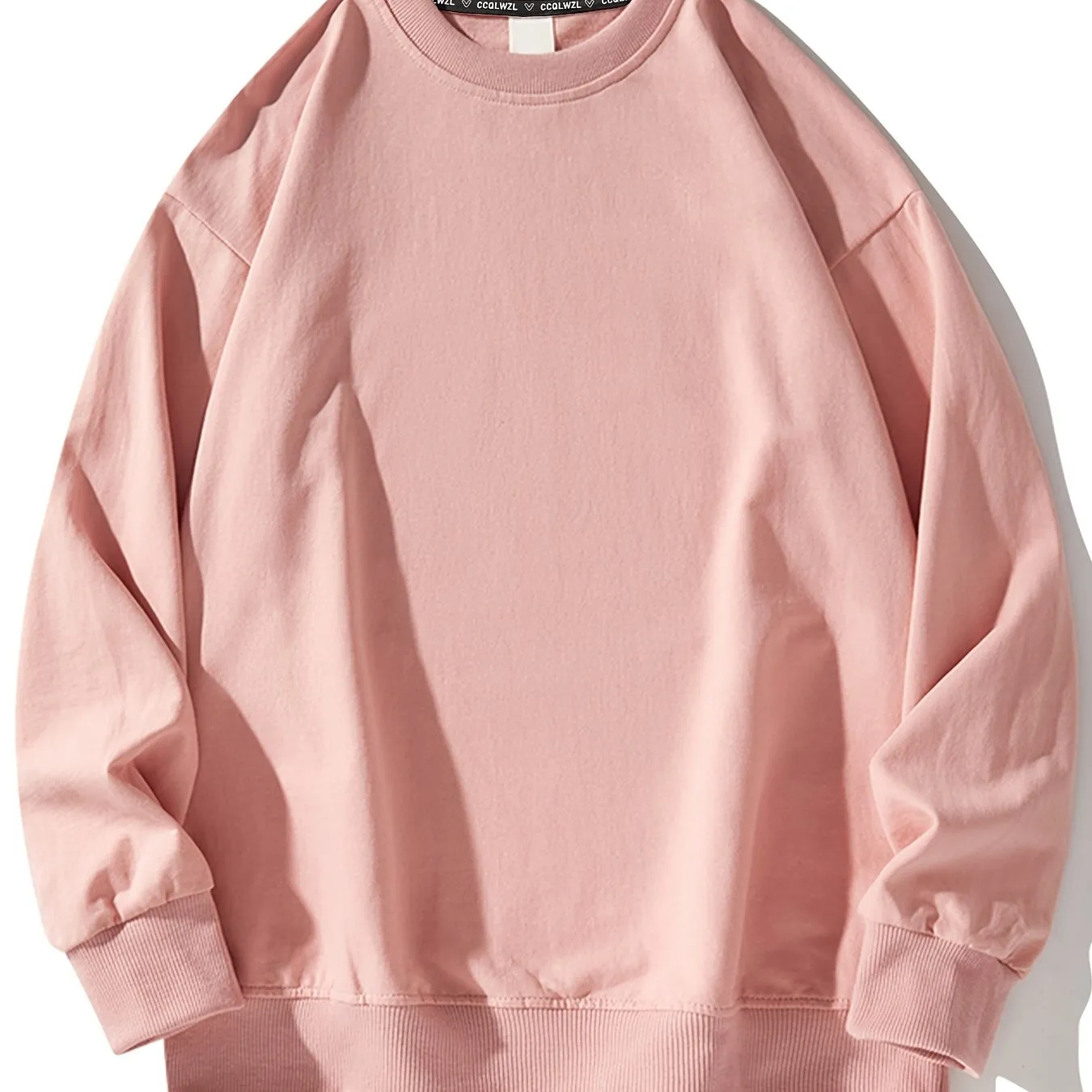Men's Crew Neck Cartoon Long Sleeve Sweatshirt