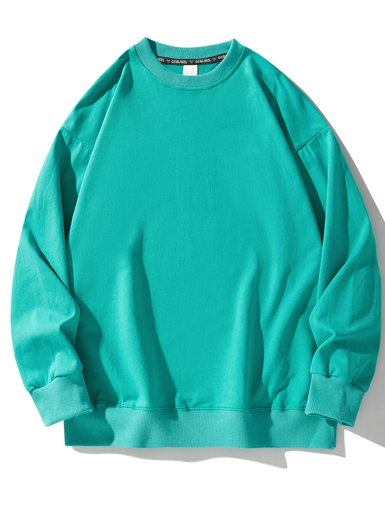 Men's Crew Neck Cartoon Long Sleeve Sweatshirt