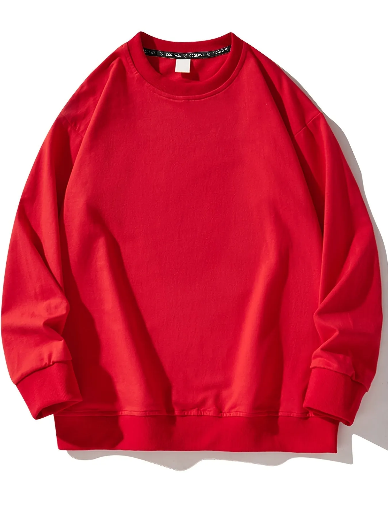 Men's Crew Neck Cartoon Long Sleeve Sweatshirt