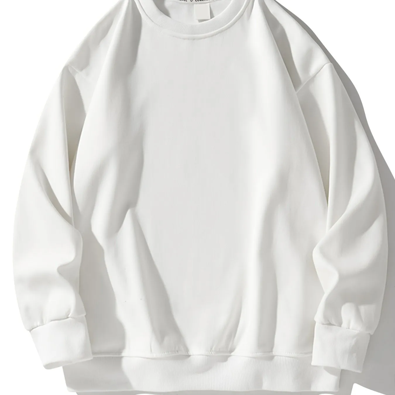 Men's Crew Neck Cartoon Long Sleeve Sweatshirt
