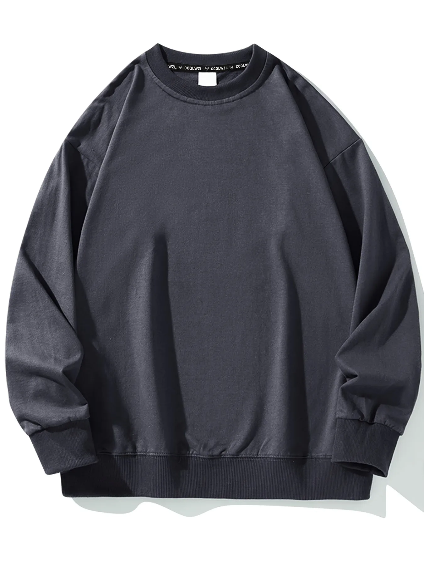 Men's Crew Neck Cartoon Long Sleeve Sweatshirt