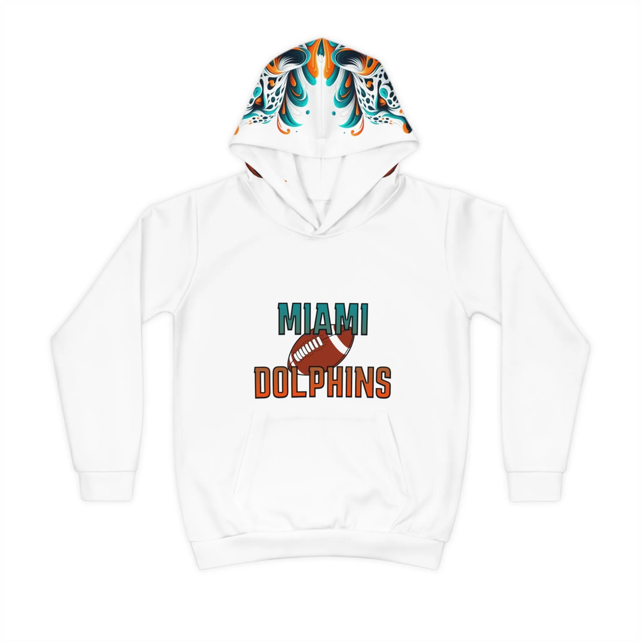 Miami Dolphins Cheetah Children's Hoodie