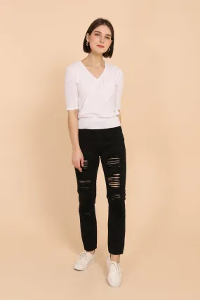 New Play Regular Fit Ripped Jeans