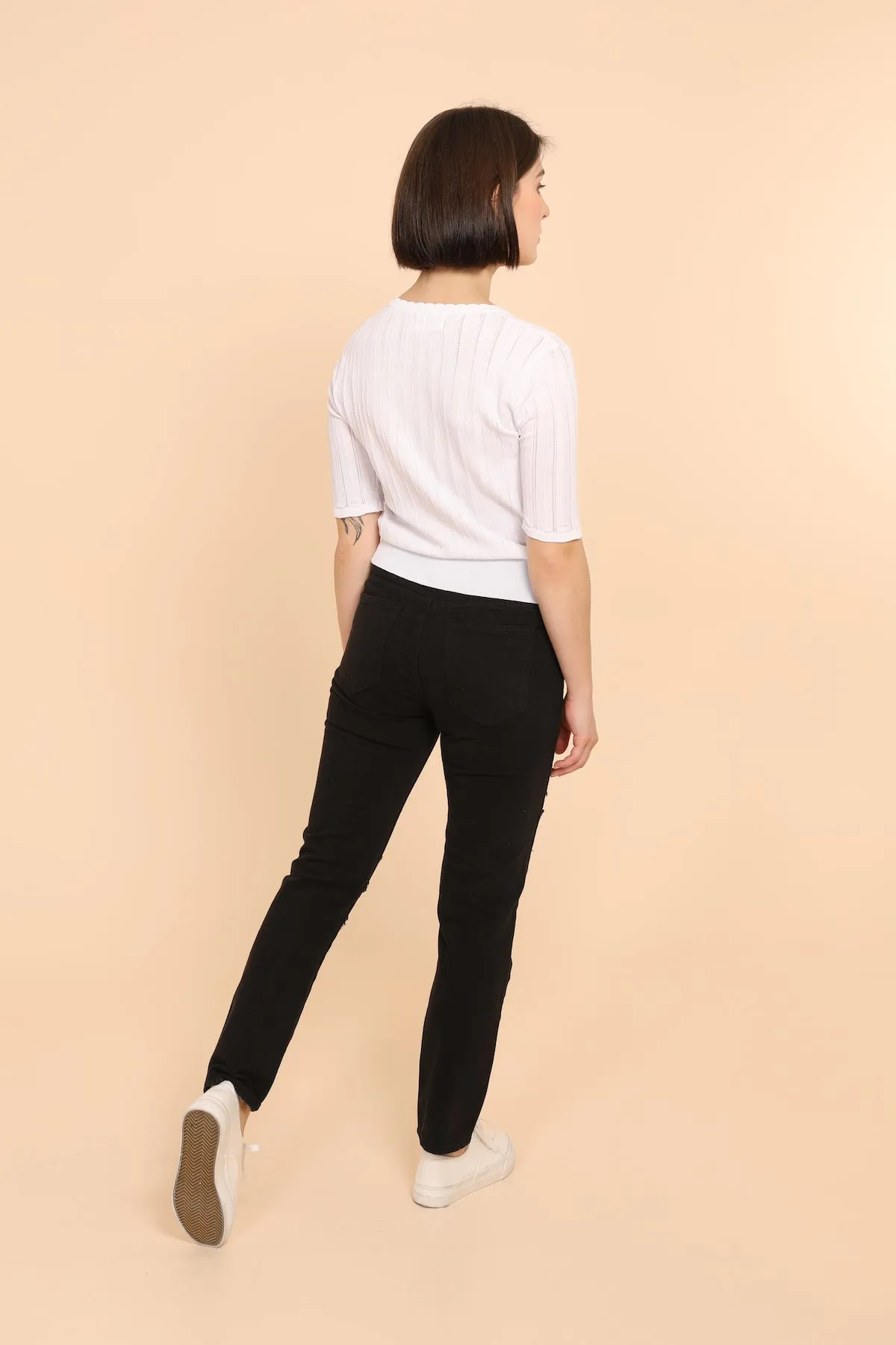 New Play Regular Fit Ripped Jeans