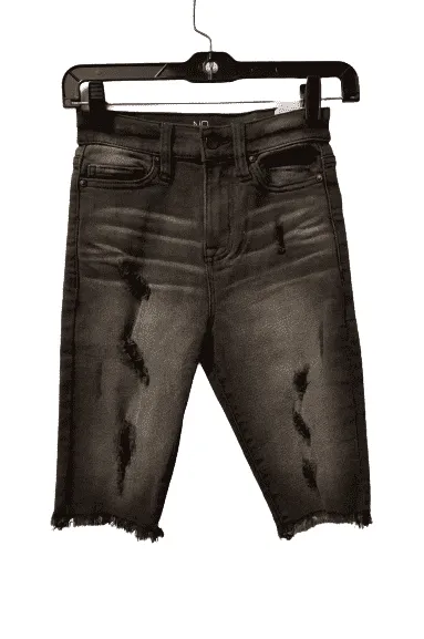 No Boundaries women's high rise, biker Bermuda shorts size 1