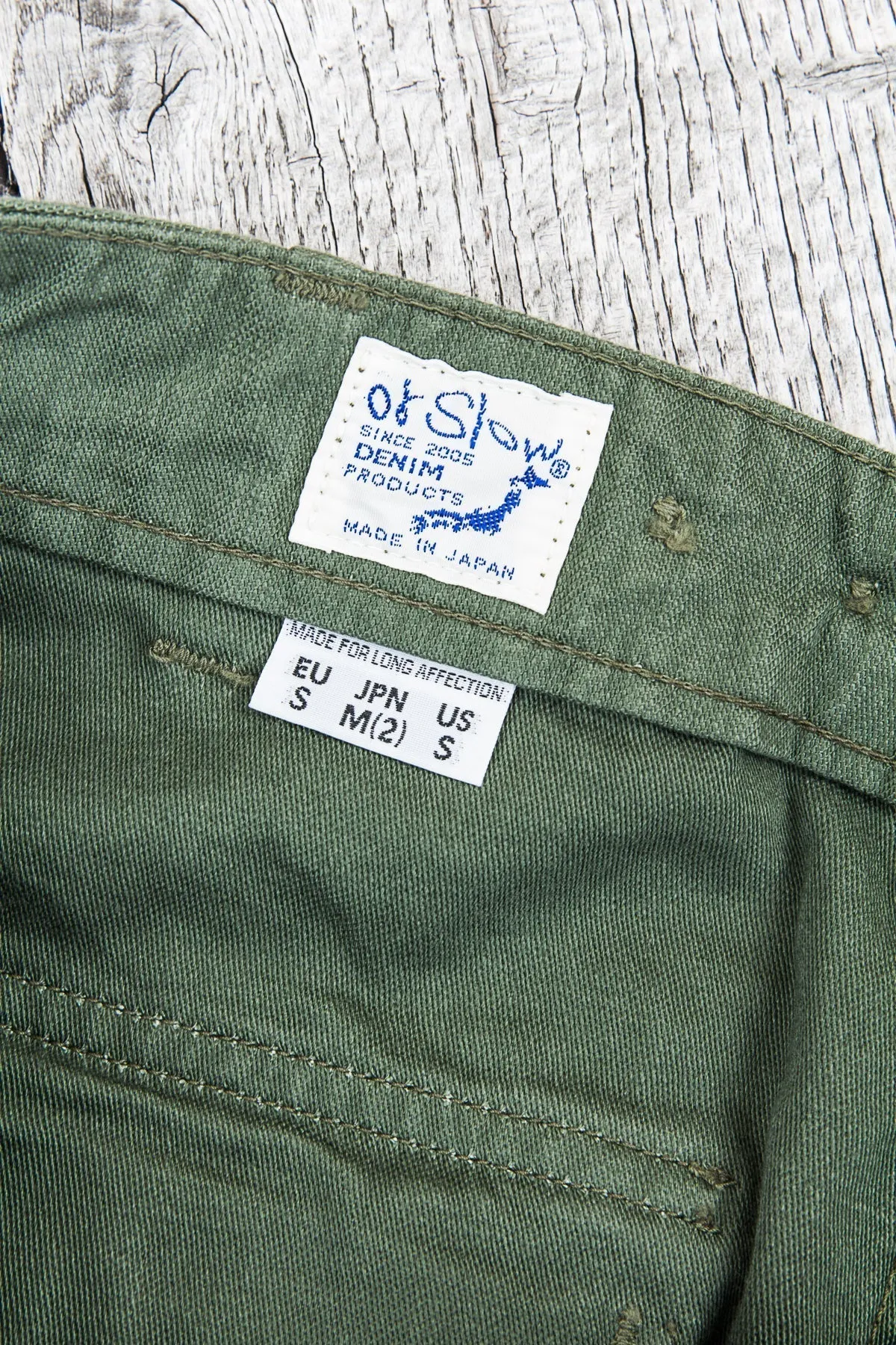 OrSlow 5002 Fatigue Pants Green