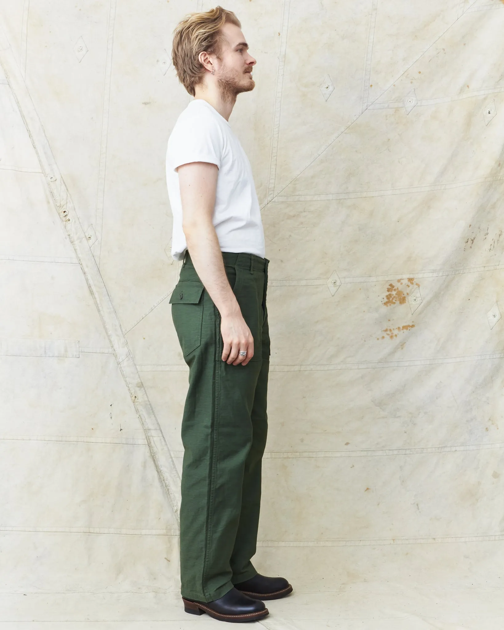 OrSlow 5002 Fatigue Pants Green