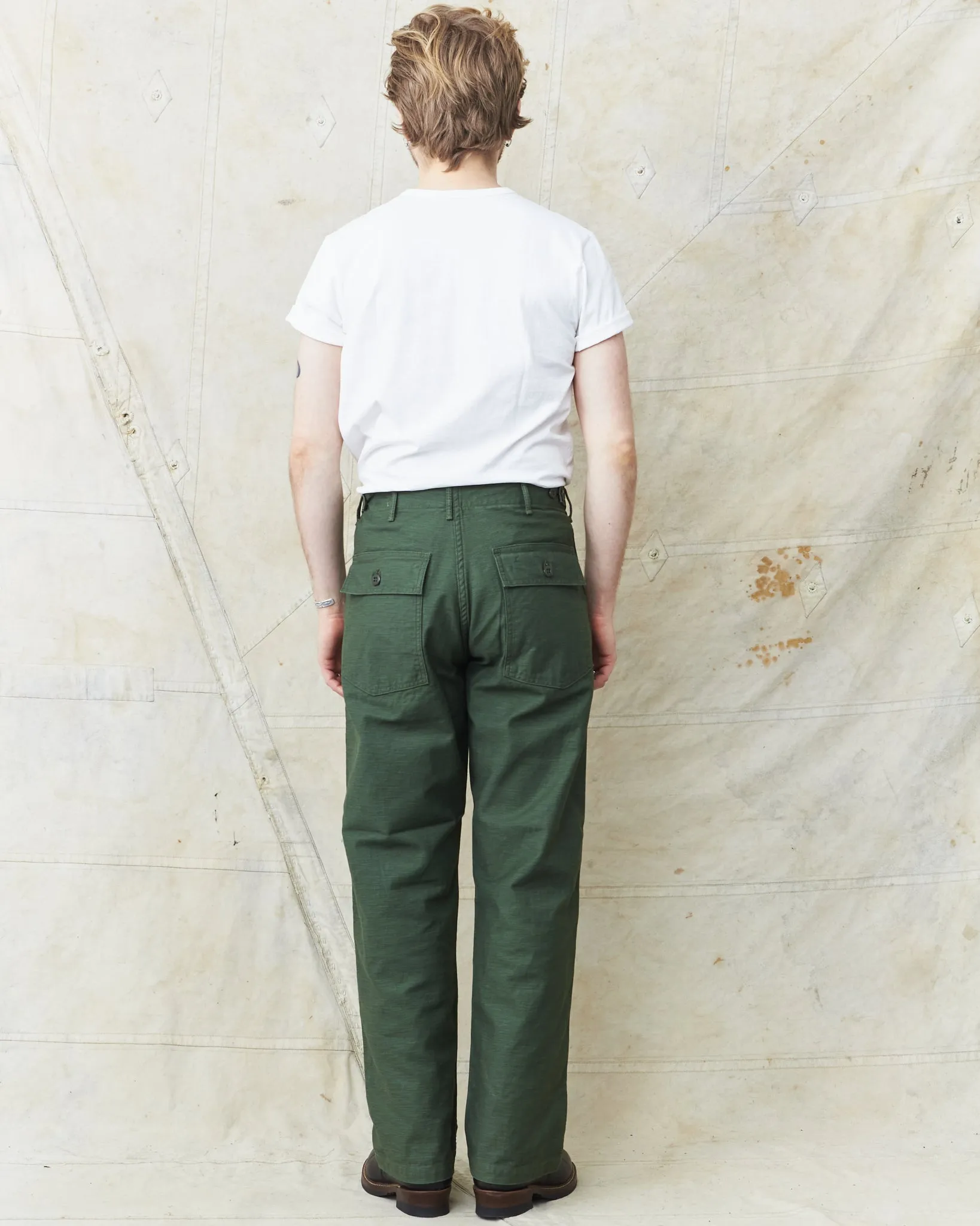 OrSlow 5002 Fatigue Pants Green