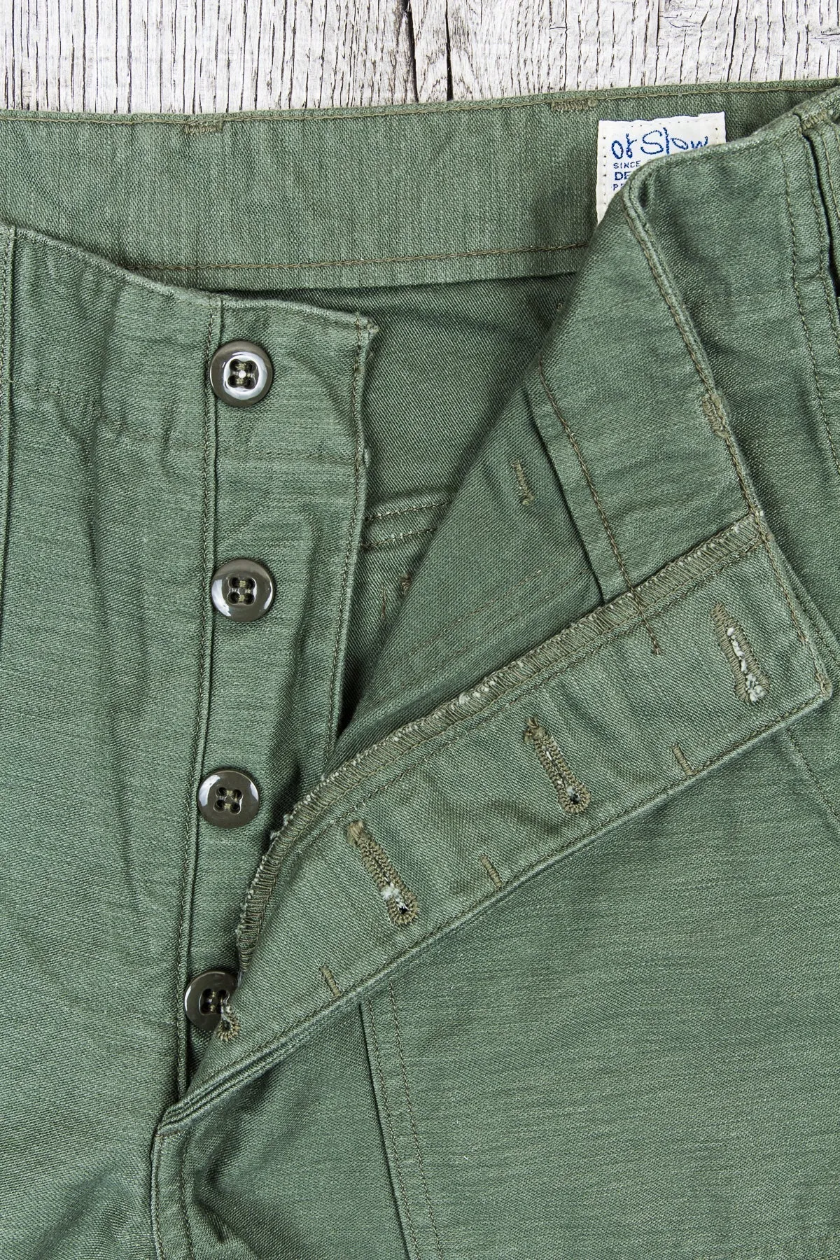 OrSlow 5002 Fatigue Pants Green