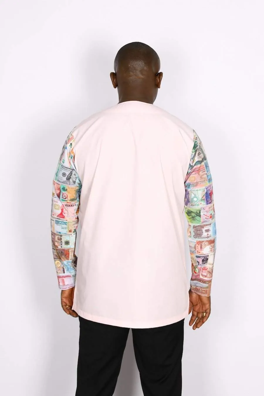Pink African Shirt Money