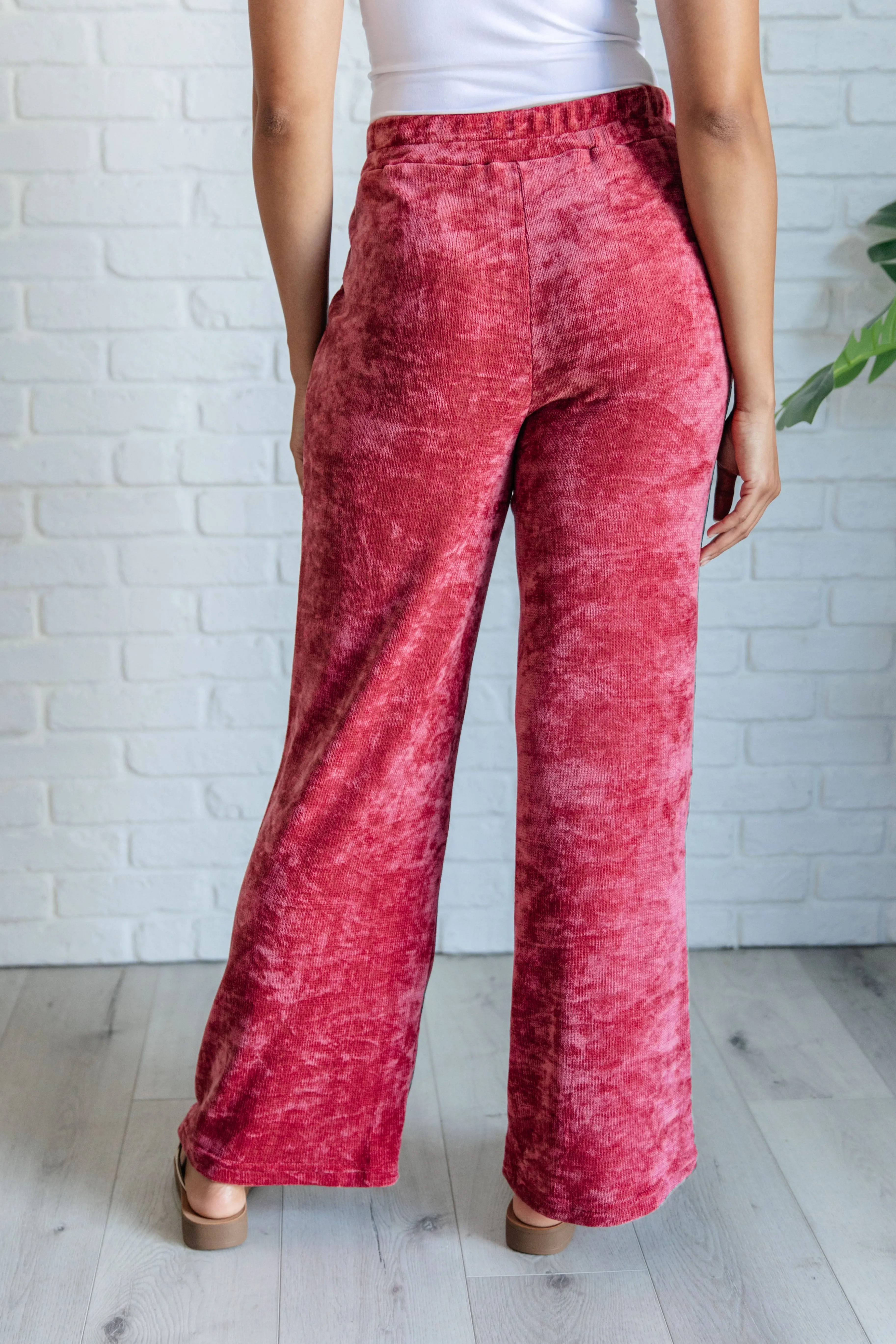 Raspberry Velour Set