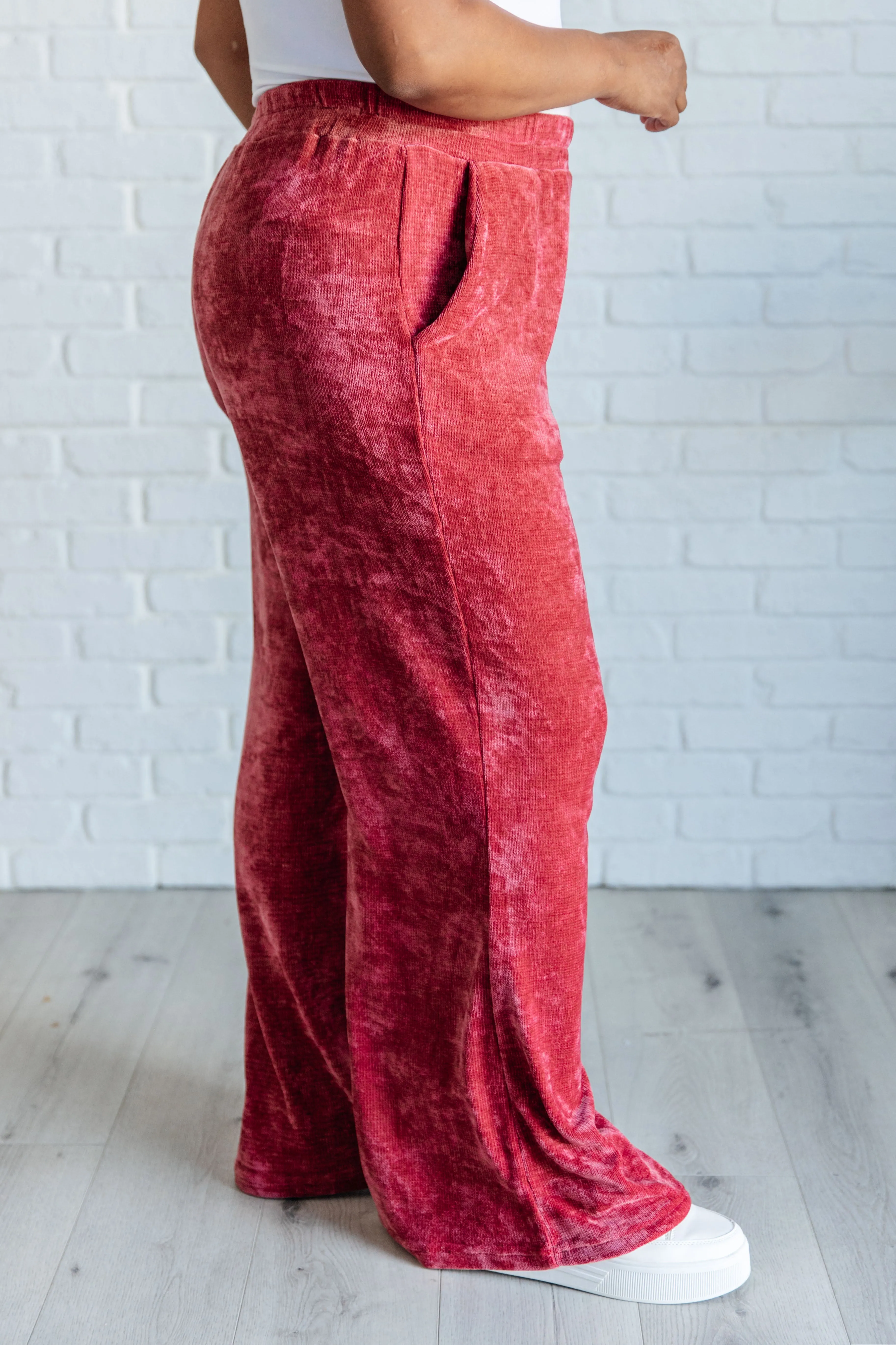 Raspberry Velour Set