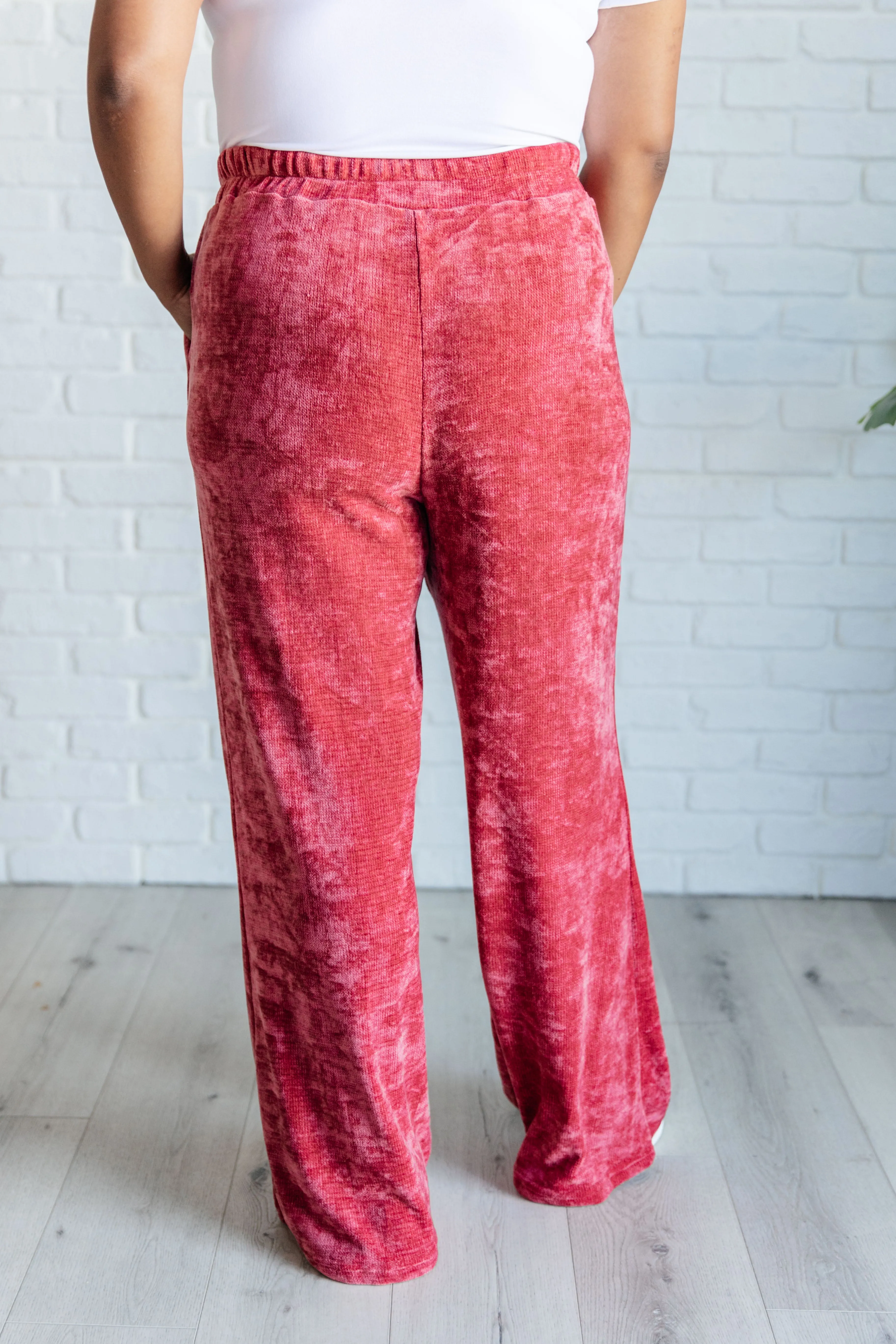 Raspberry Velour Set