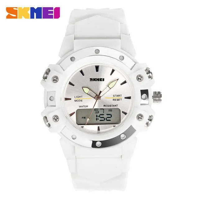 Skmei Dual Time Jelly Military Men