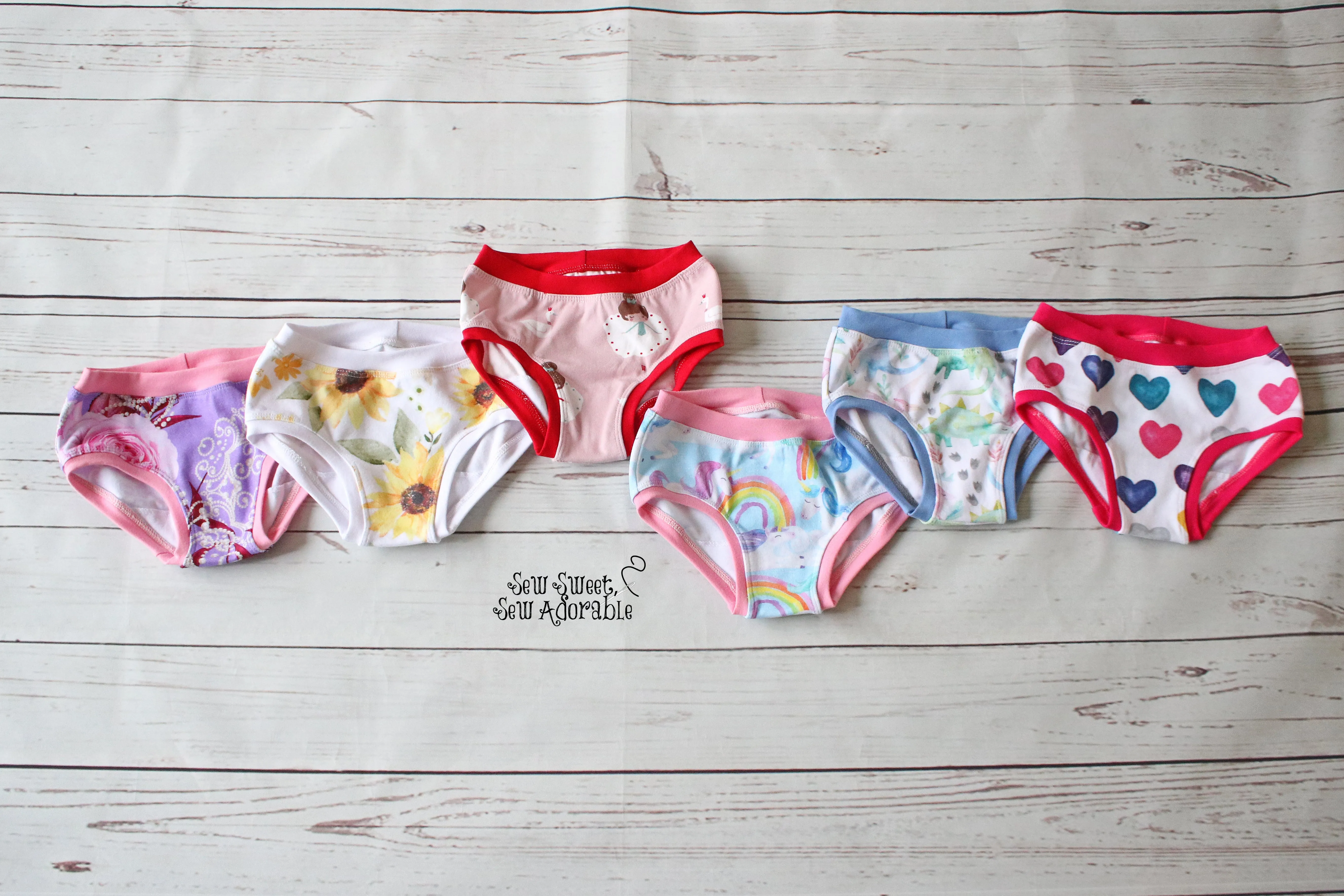 Sweet Cheeks Panties - 6-pack