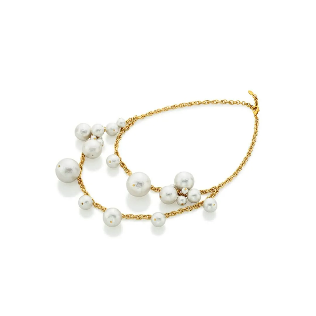 Temple Muse Pearl Statement Necklace