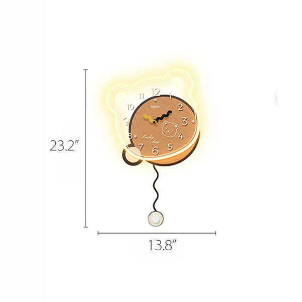 Trendy Bear Clock