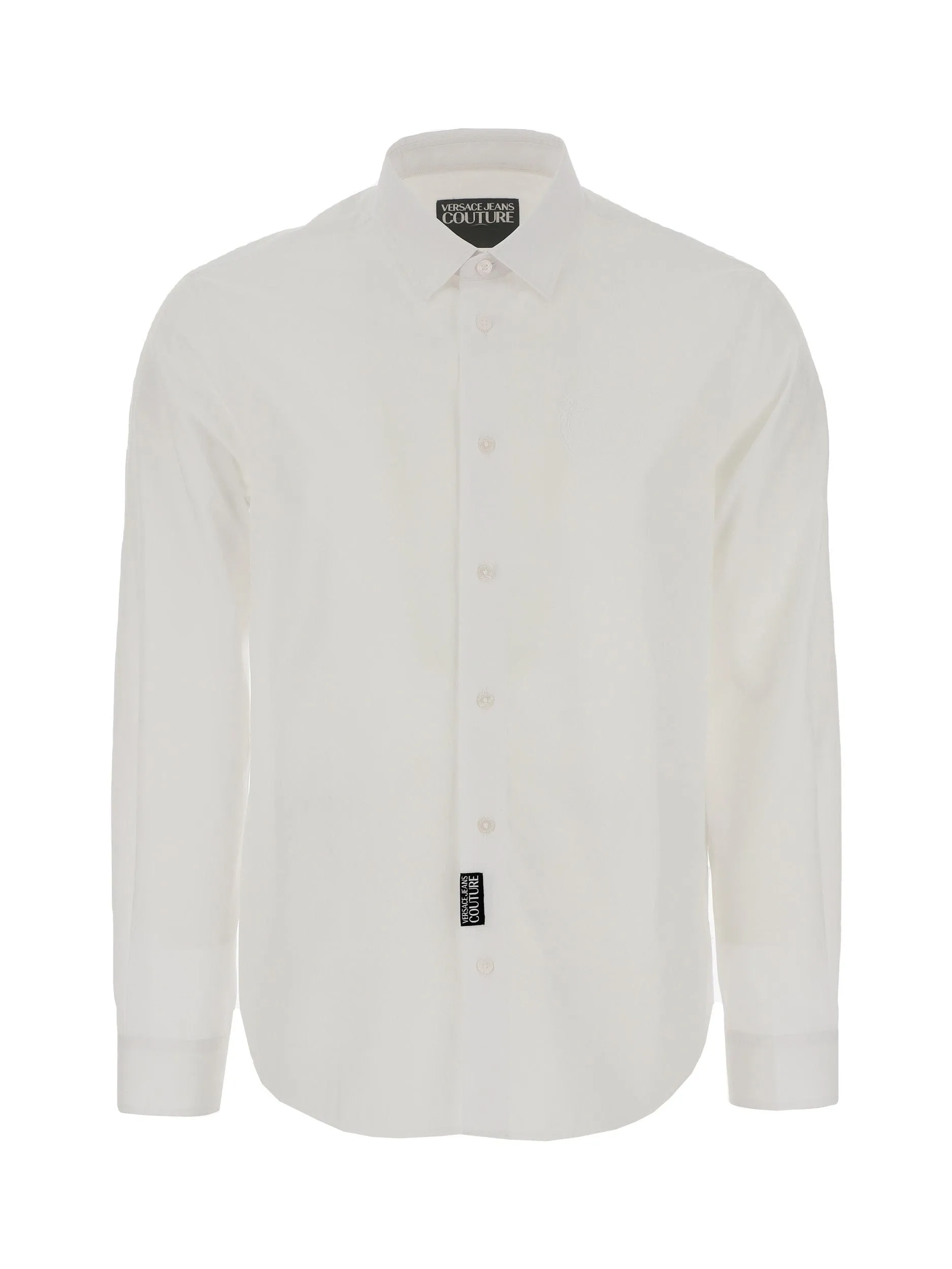 Versace Jeans Couture  Pure Cotton V-Logo Classic Shirt-