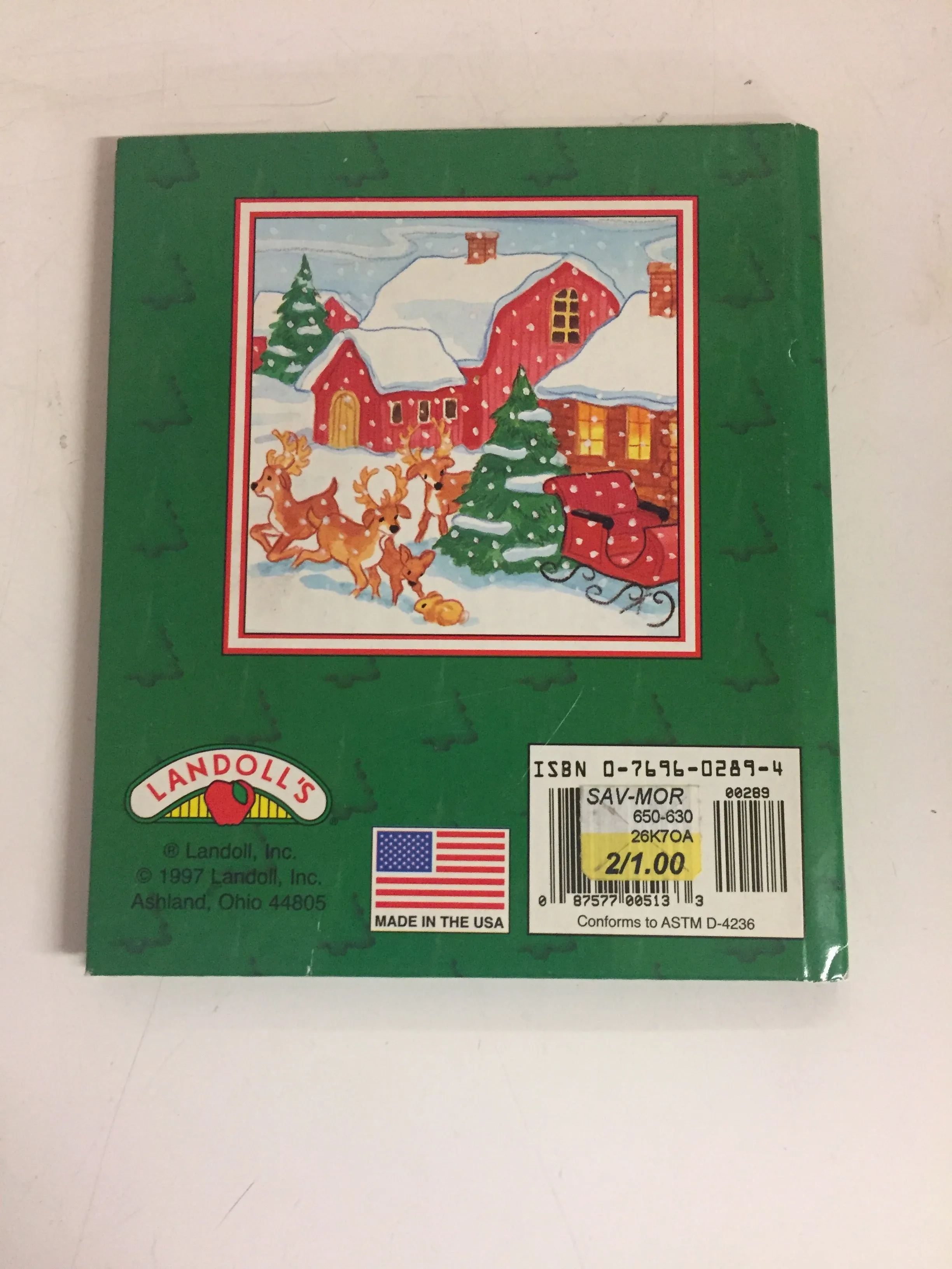 Vintage 1997 Where's Santa's Kitten? Book Classic Holiday Edition