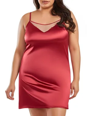 Women's Brittany Plus Size Chemise Loungewear